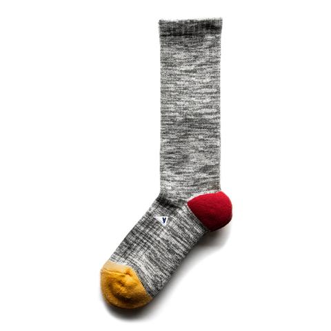 Ribbed Sock - Grey